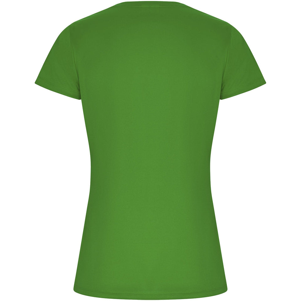 T-shirt sportiva a maniche corte da donna Imola personalizzato con logo - Pubblienne
