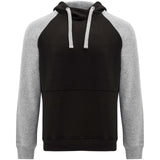 Felpa con cappuccio unisex bicolore Badet personalizzato con logo - Pubblienne