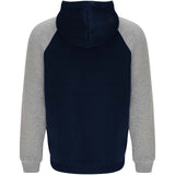 Felpa con cappuccio unisex bicolore Badet personalizzato con logo - Pubblienne