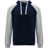 Felpa con cappuccio unisex bicolore Badet personalizzato con logo - Pubblienne