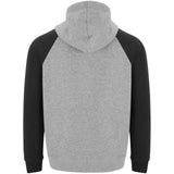 Felpa con cappuccio unisex bicolore Badet personalizzato con logo - Pubblienne