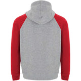 Felpa con cappuccio unisex bicolore Badet personalizzato con logo - Pubblienne