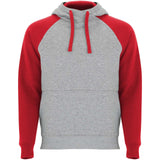 Felpa con cappuccio unisex bicolore Badet personalizzato con logo - Pubblienne