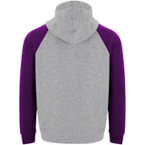 Felpa con cappuccio unisex bicolore Badet personalizzato con logo - Pubblienne