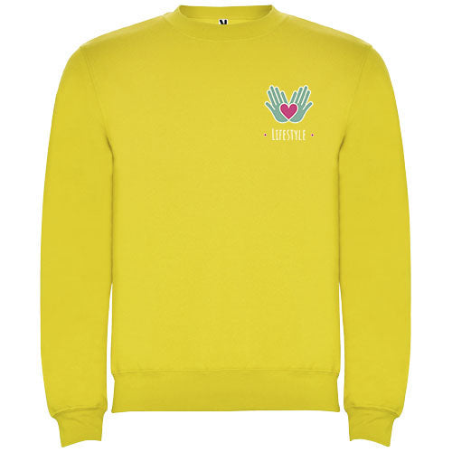 Maglione a girocollo unisex Clasica personalizzato con logo - Pubblienne