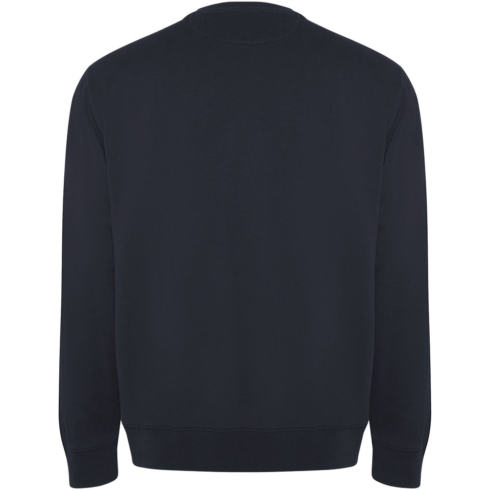 Maglione unisex a girocollo in cotone biologico Batian personalizzato con logo - Pubblienne