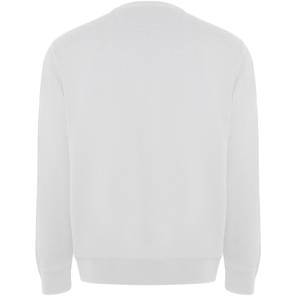 Maglione unisex a girocollo in cotone biologico Batian personalizzato con logo - Pubblienne