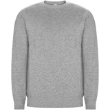 Maglione unisex a girocollo in cotone biologico Batian personalizzato con logo - Pubblienne