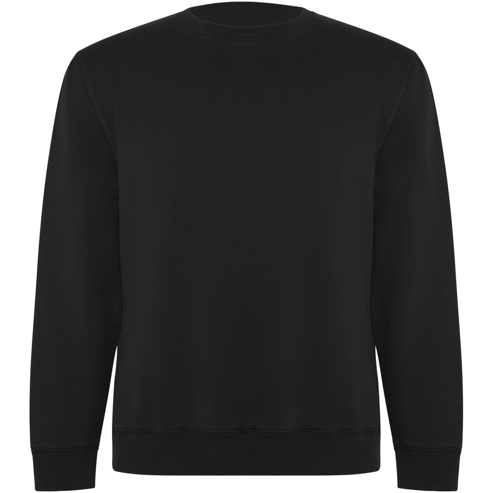 Maglione unisex a girocollo in cotone biologico Batian personalizzato con logo - Pubblienne