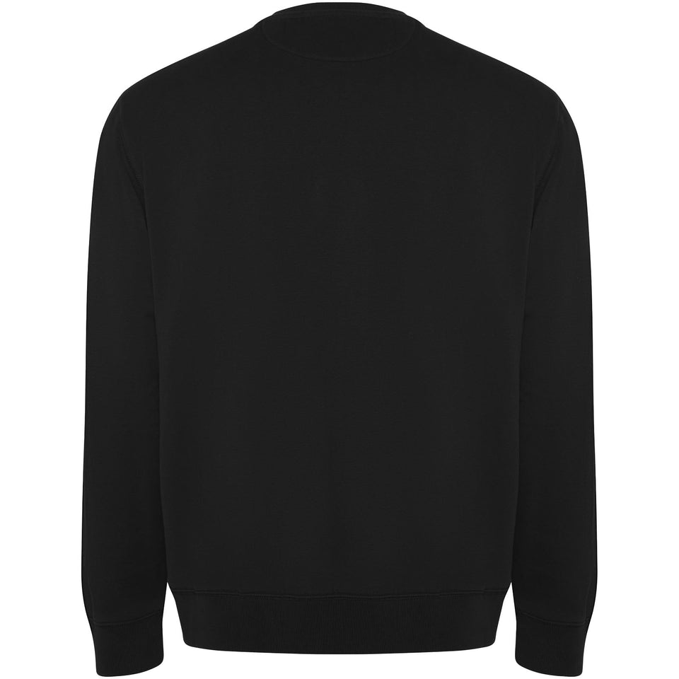 Maglione unisex a girocollo in cotone biologico Batian personalizzato con logo - Pubblienne