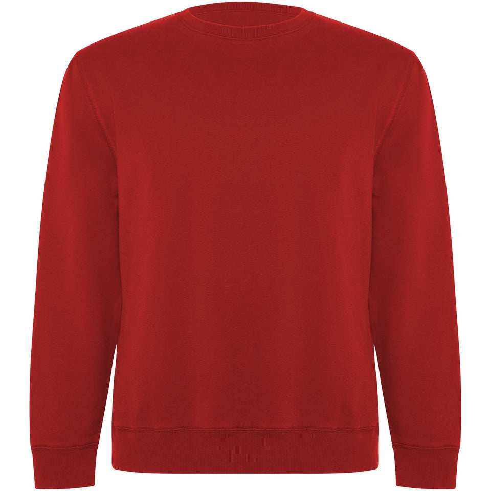 Maglione unisex a girocollo in cotone biologico Batian personalizzato con logo - Pubblienne