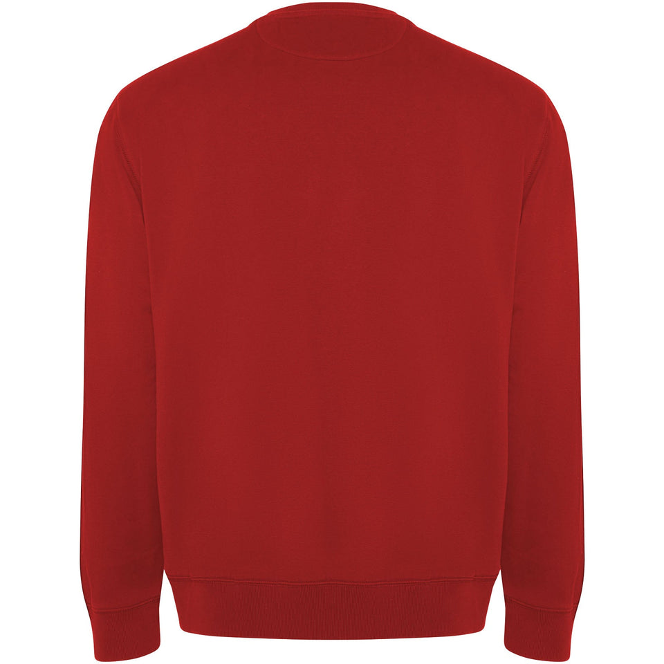 Maglione unisex a girocollo in cotone biologico Batian personalizzato con logo - Pubblienne