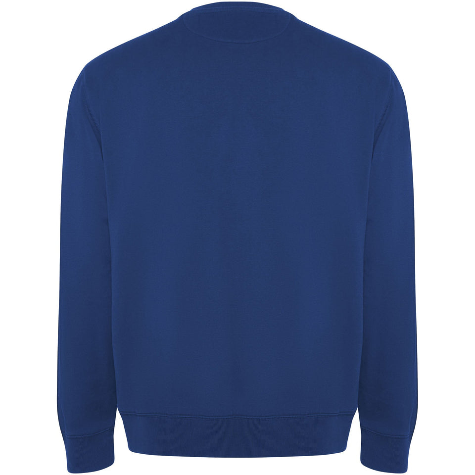 Maglione unisex a girocollo in cotone biologico Batian personalizzato con logo - Pubblienne
