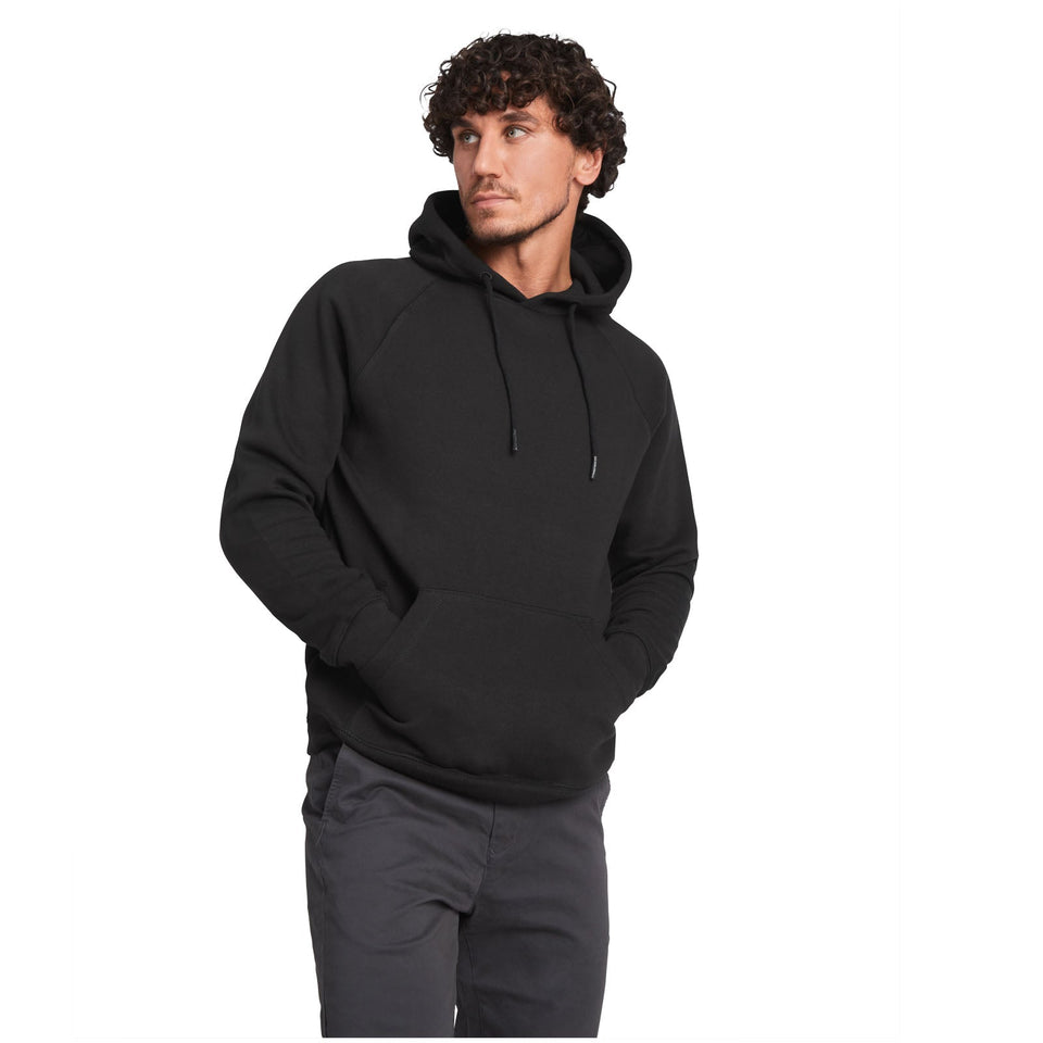 Felpa con cappuccio unisex in cotone biologico Vinson personalizzato con logo - Pubblienne