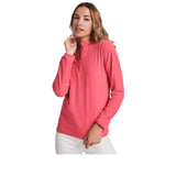 Giacca in pile da donna con cerniera a un quarto Himalaya personalizzato con logo - Pubblienne