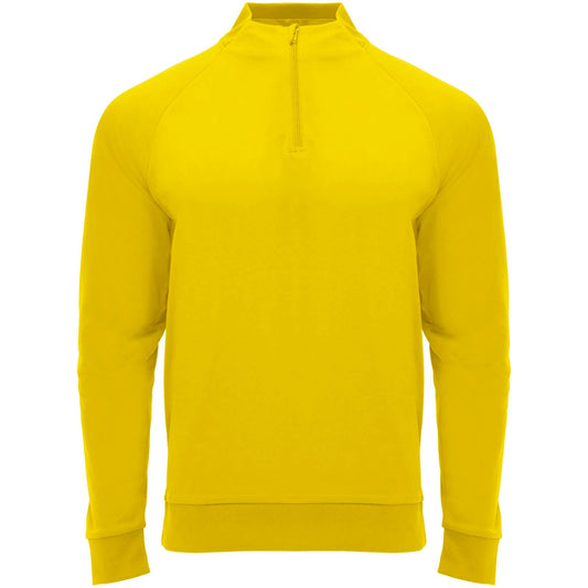 Felpa a maniche lunghe con zip a un quarto unisex Epiro personalizzato con logo - Pubblienne