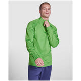 Felpa a maniche lunghe con zip a un quarto unisex Epiro personalizzato con logo - Pubblienne
