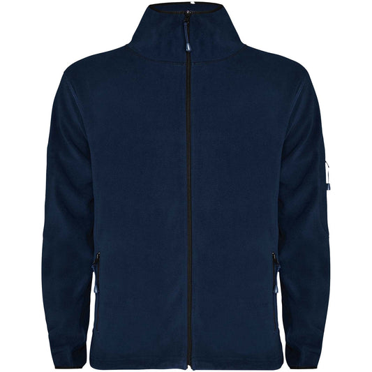 Giacca in pile da uomo con cerniera intera Luciane personalizzato con logo - Pubblienne
