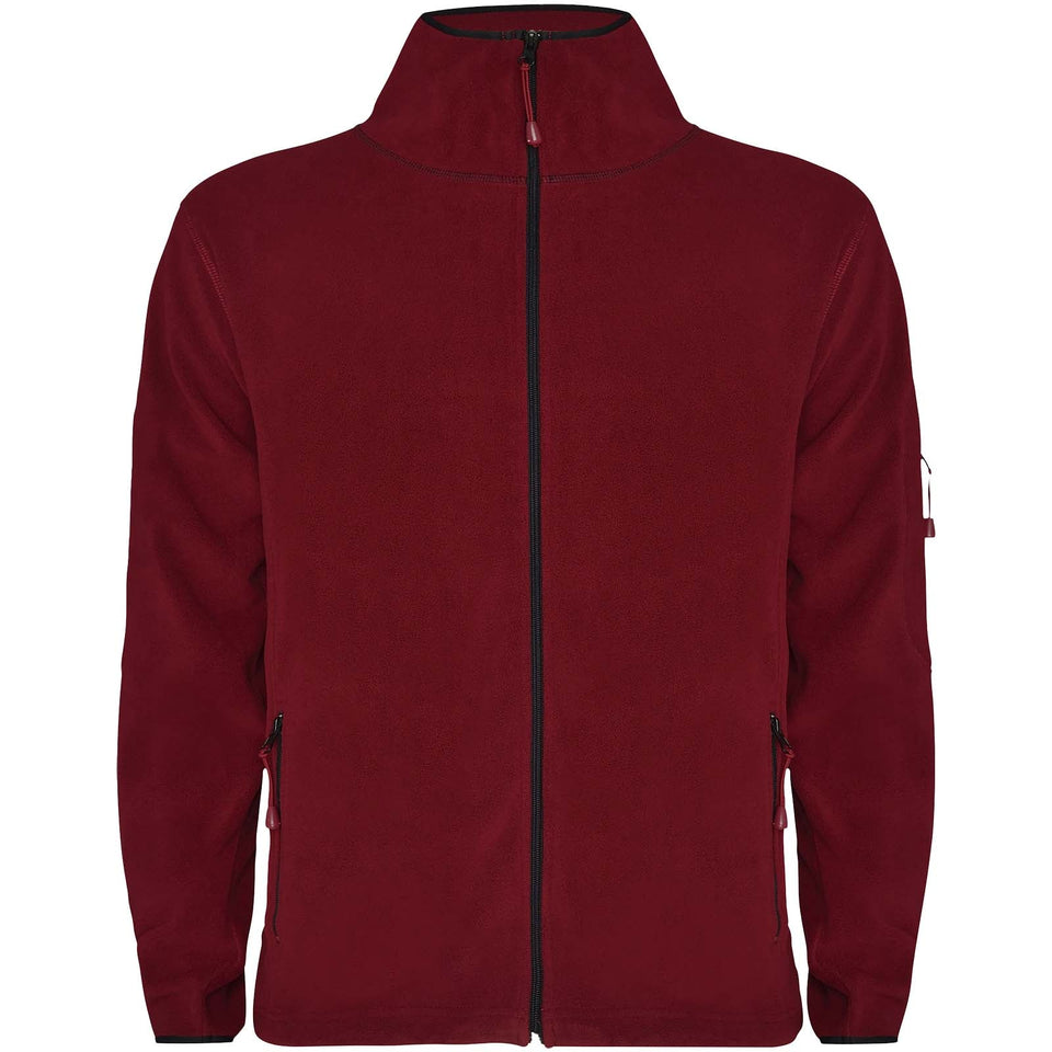 Giacca in pile da uomo con cerniera intera Luciane personalizzato con logo - Pubblienne