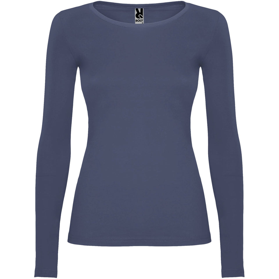 T-shirt a maniche lunghe da donna Extreme personalizzato con logo - Pubblienne