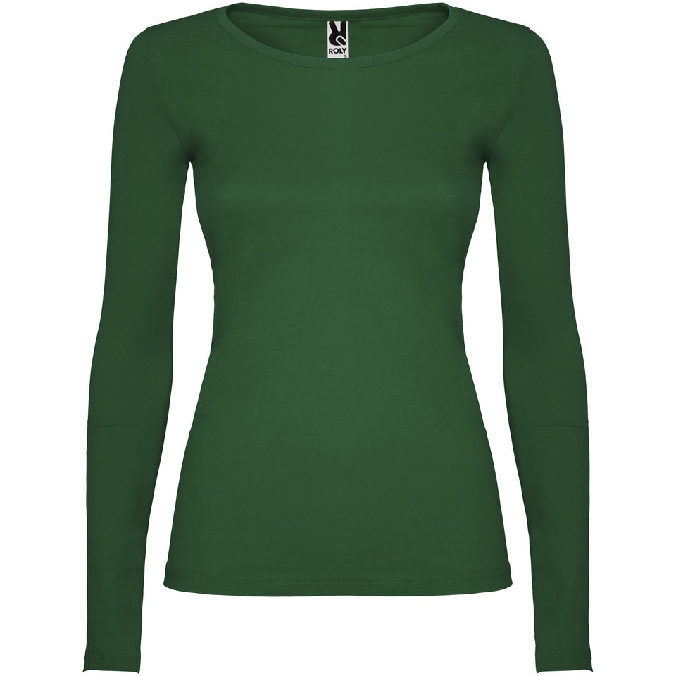 T-shirt a maniche lunghe da donna Extreme personalizzato con logo - Pubblienne