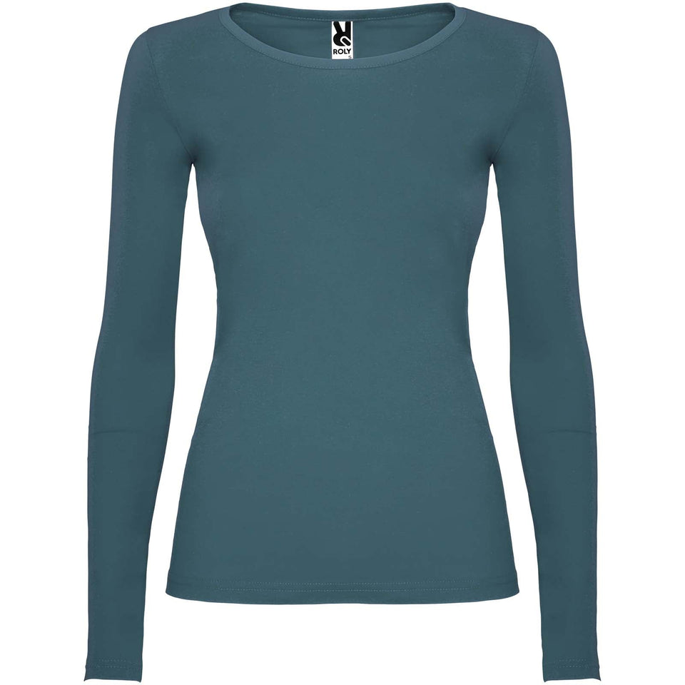 T-shirt a maniche lunghe da donna Extreme personalizzato con logo - Pubblienne