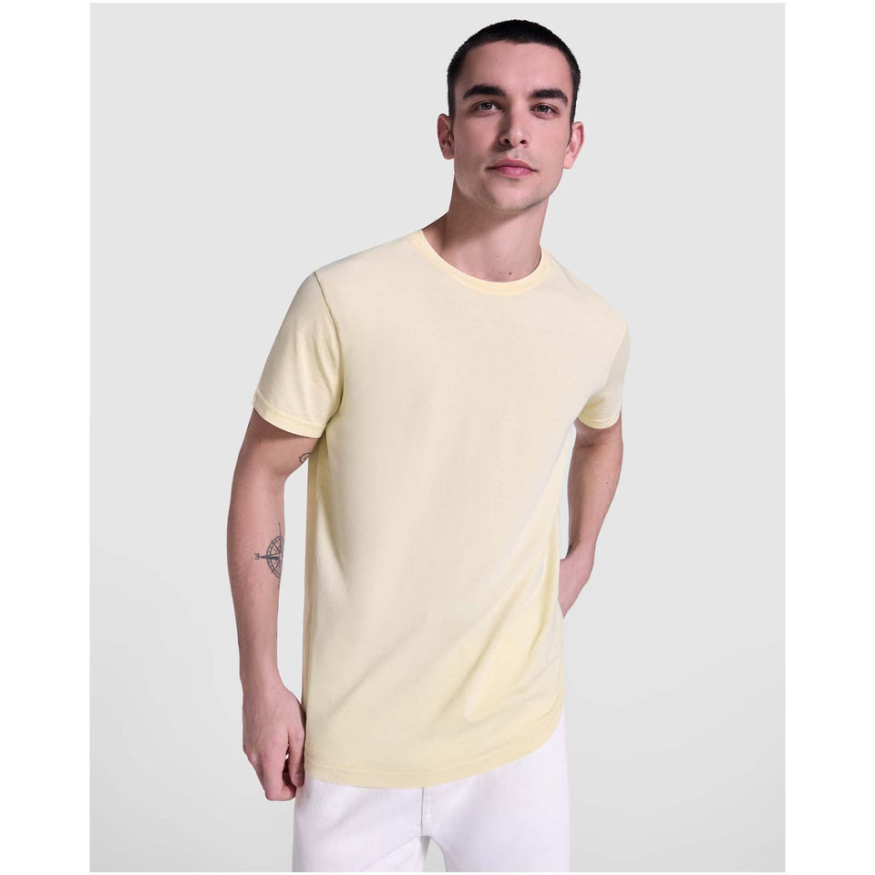 T-shirt a maniche corte da uomo Corgi personalizzato con logo - Pubblienne