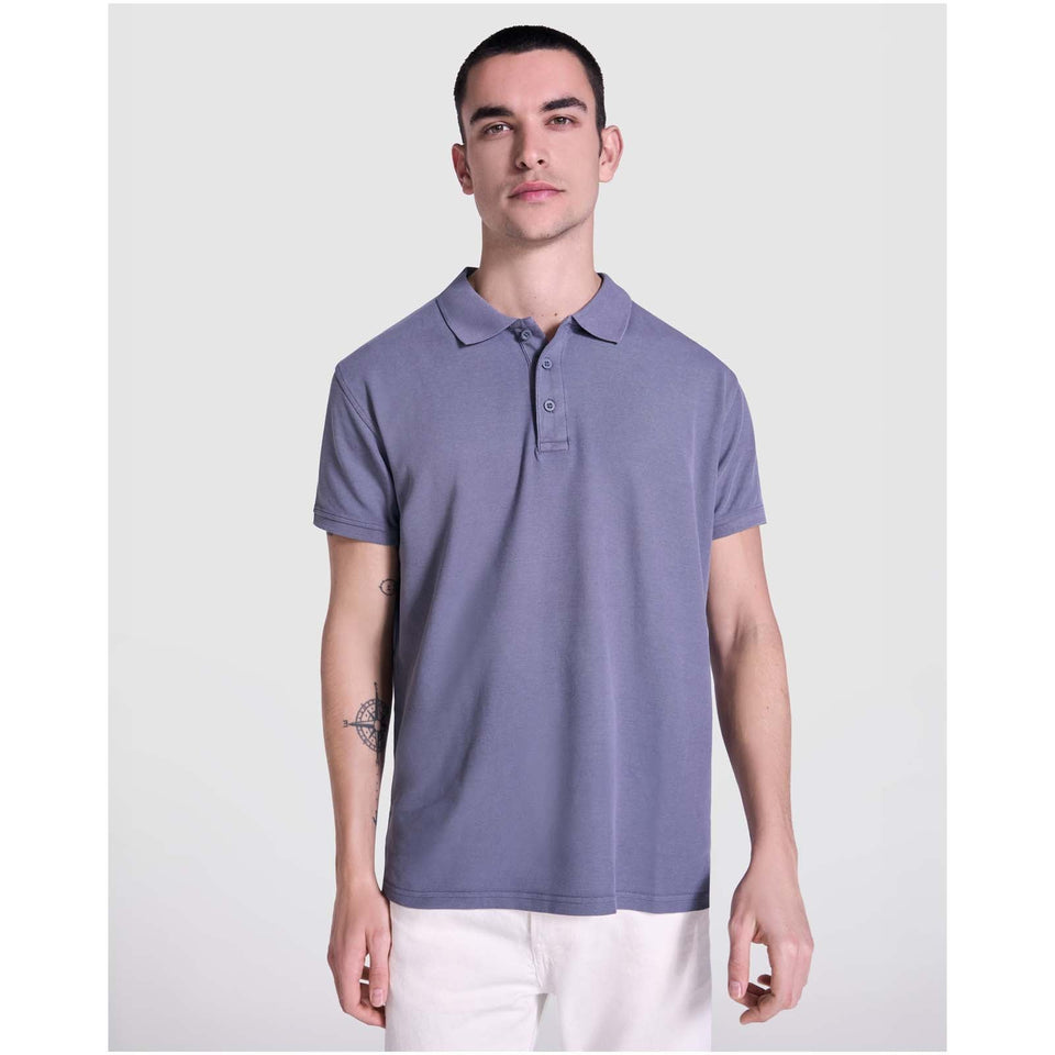 Polo unisex a maniche corte Cobain personalizzato con logo - Pubblienne