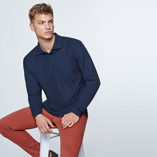 POLO MANICA LUNGA  Roly personalizzato con logo - Pubblienne