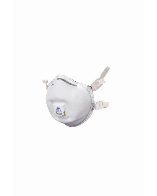3m 9925 con valvola per fumi di saldatura e ozono / ffp2 RESPIRATORE MASCHERINA SALDATORE personalizzato con logo - Pubblienne