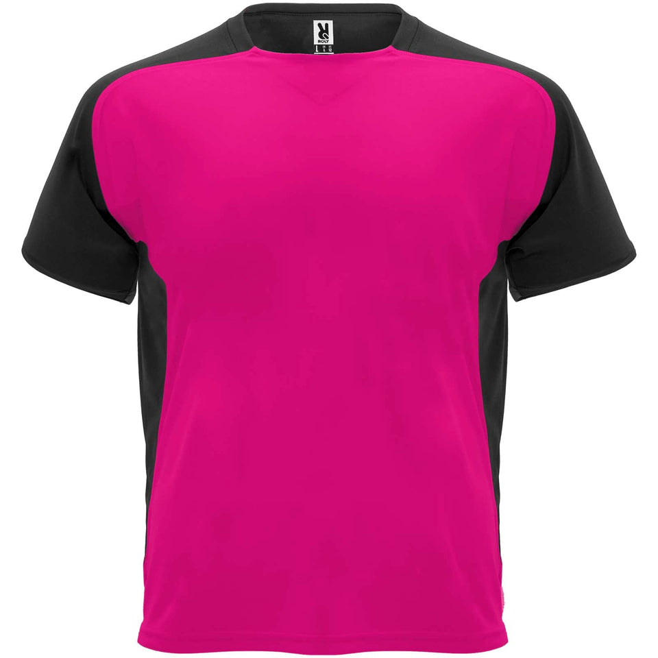 T-shirt a maniche corte unisex Bugatti personalizzato con logo - Pubblienne