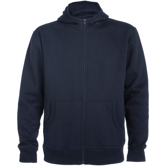 Felpa unisex con cappuccio e zip intera Montblanc personalizzato con logo - Pubblienne