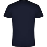 T-shirt a maniche corte con scollo a V da uomo Samoyedo personalizzato con logo - Pubblienne