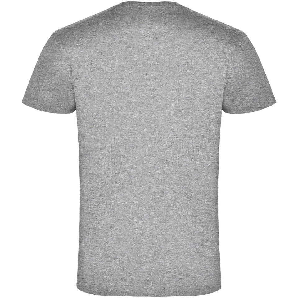 T-shirt a maniche corte con scollo a V da uomo Samoyedo personalizzato con logo - Pubblienne