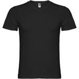 T-shirt a maniche corte con scollo a V da uomo Samoyedo personalizzato con logo - Pubblienne