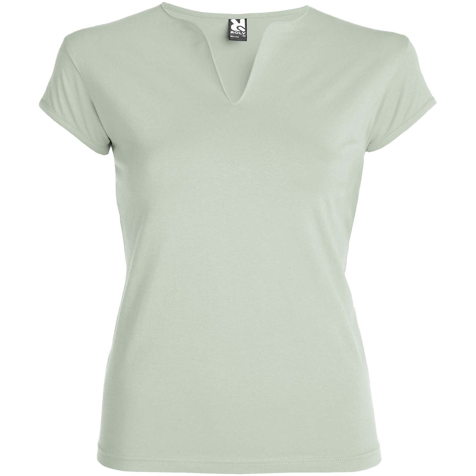 T-shirt a maniche corte da donna Belice personalizzato con logo - Pubblienne