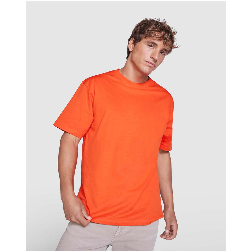 T-shirt oversize unisex a maniche corte Bull personalizzato con logo - Pubblienne