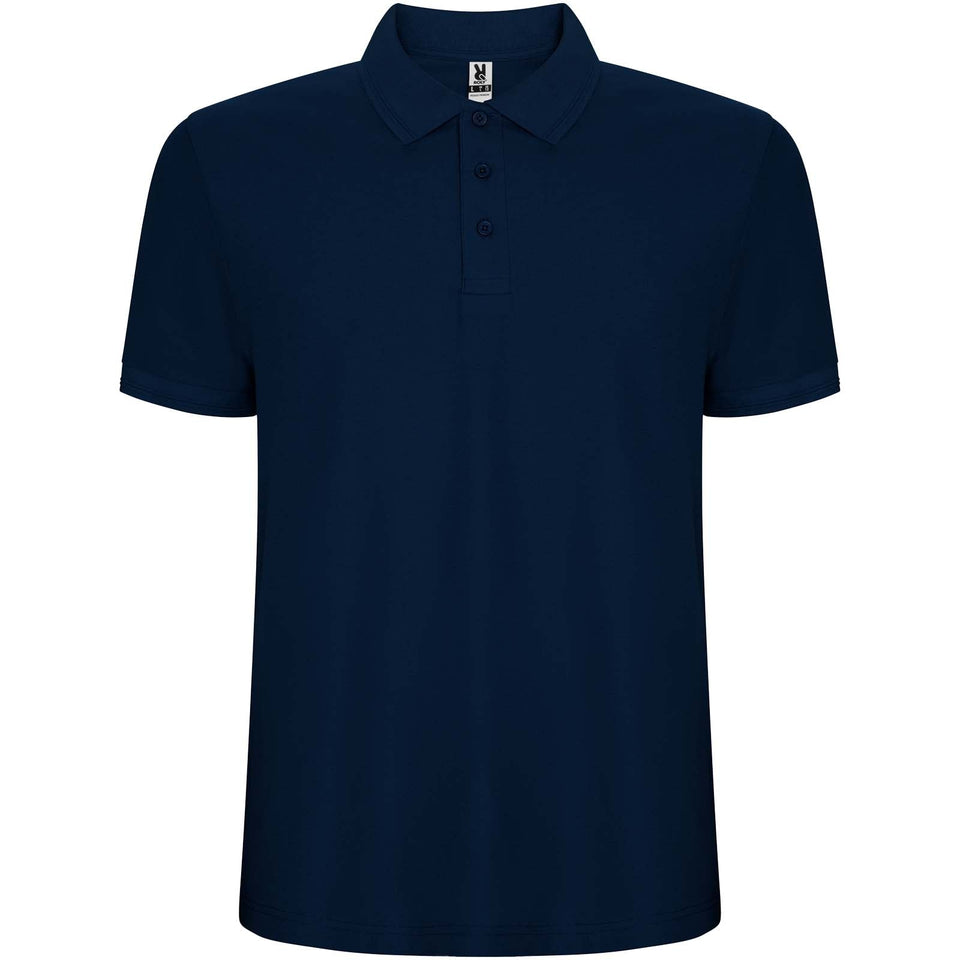 Polo da uomo a maniche corte Pegaso Premium personalizzato con logo - Pubblienne
