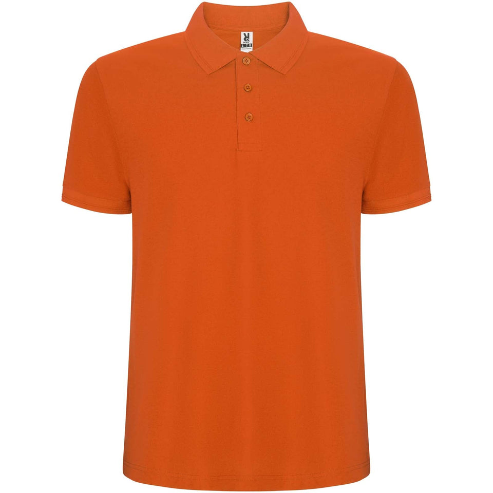 Polo da uomo a maniche corte Pegaso Premium personalizzato con logo - Pubblienne