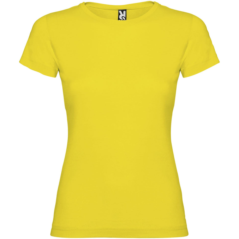 T-shirt a maniche corte da donna Jamaica personalizzato con logo - Pubblienne