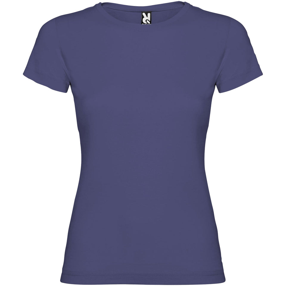 T-shirt a maniche corte da donna Jamaica personalizzato con logo - Pubblienne