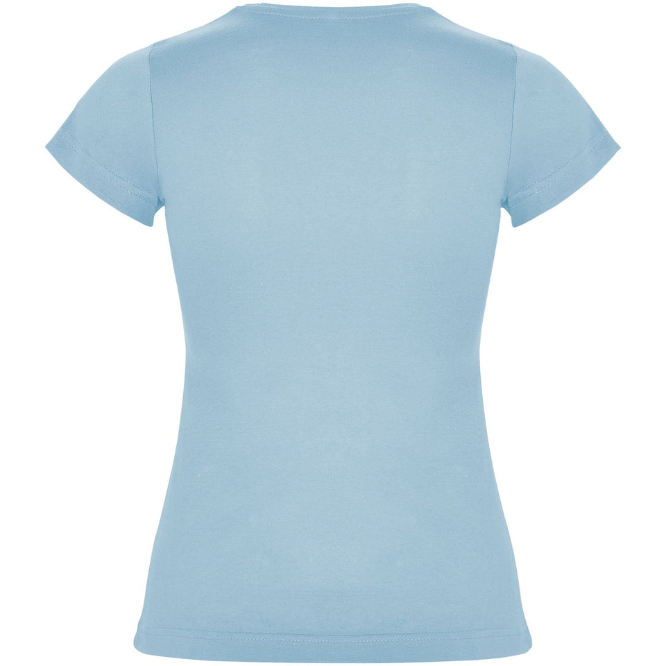 T-shirt a maniche corte da donna Jamaica personalizzato con logo - Pubblienne