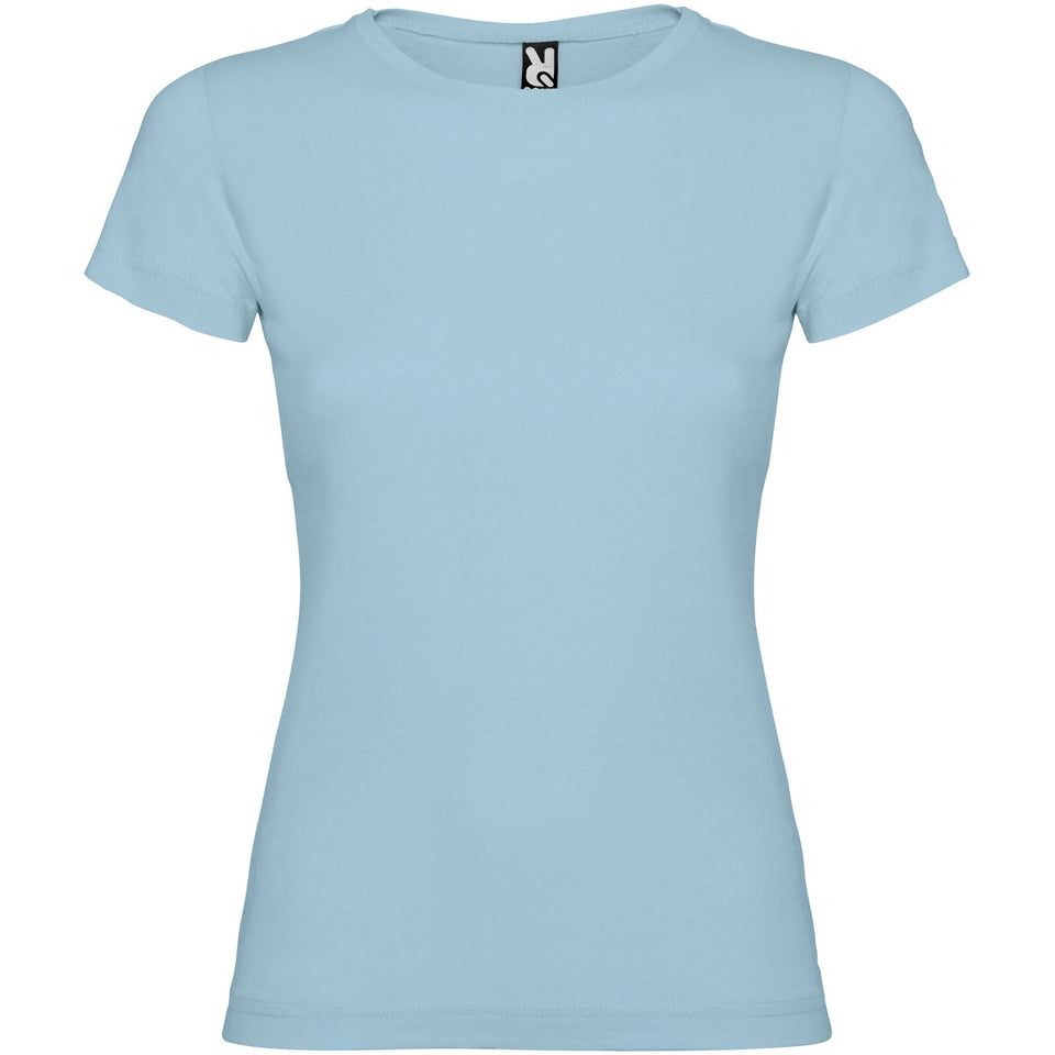 T-shirt a maniche corte da donna Jamaica personalizzato con logo - Pubblienne