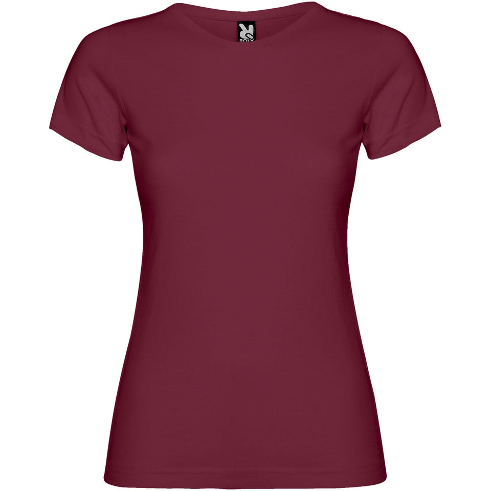T-shirt a maniche corte da donna Jamaica personalizzato con logo - Pubblienne
