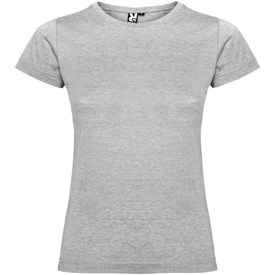 T-shirt a maniche corte da donna Jamaica personalizzato con logo - Pubblienne