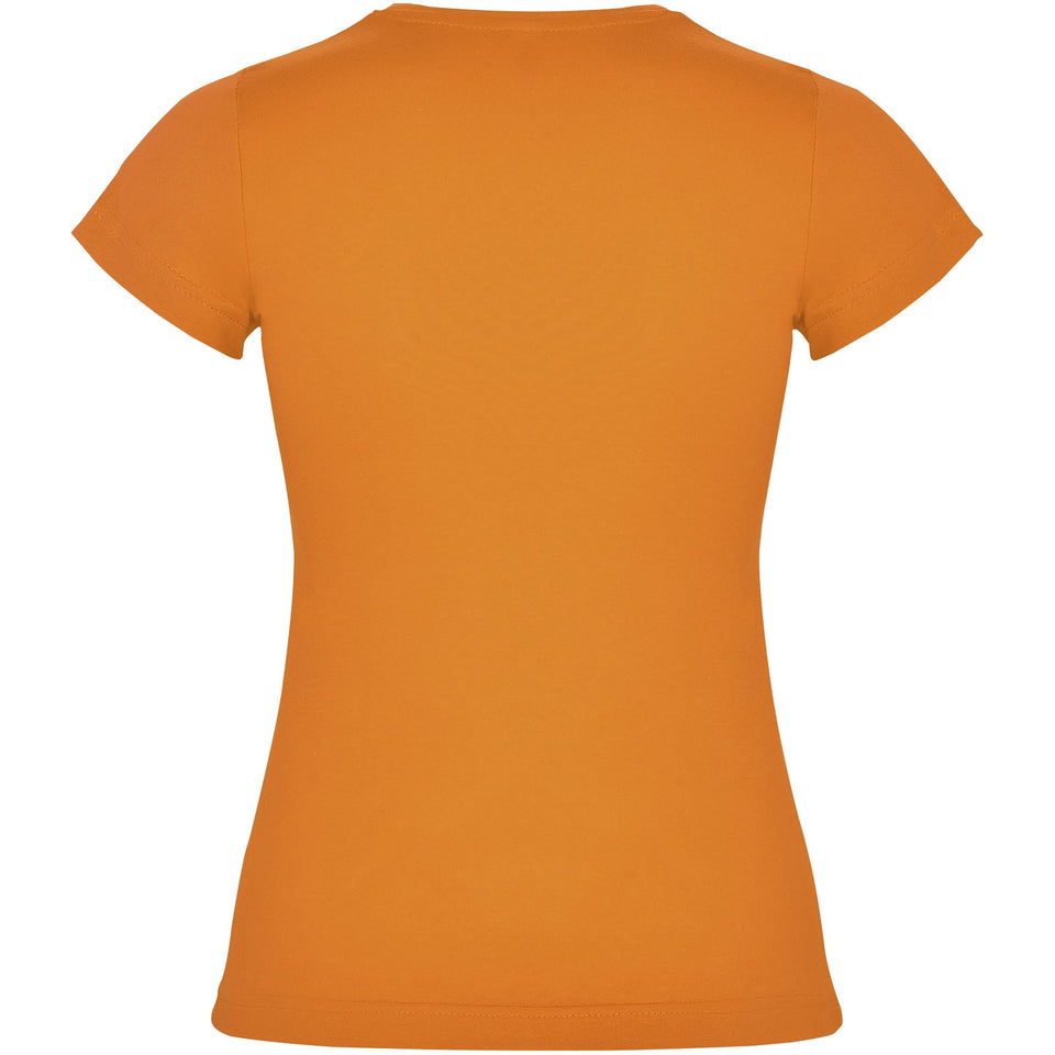 T-shirt a maniche corte da donna Jamaica personalizzato con logo - Pubblienne