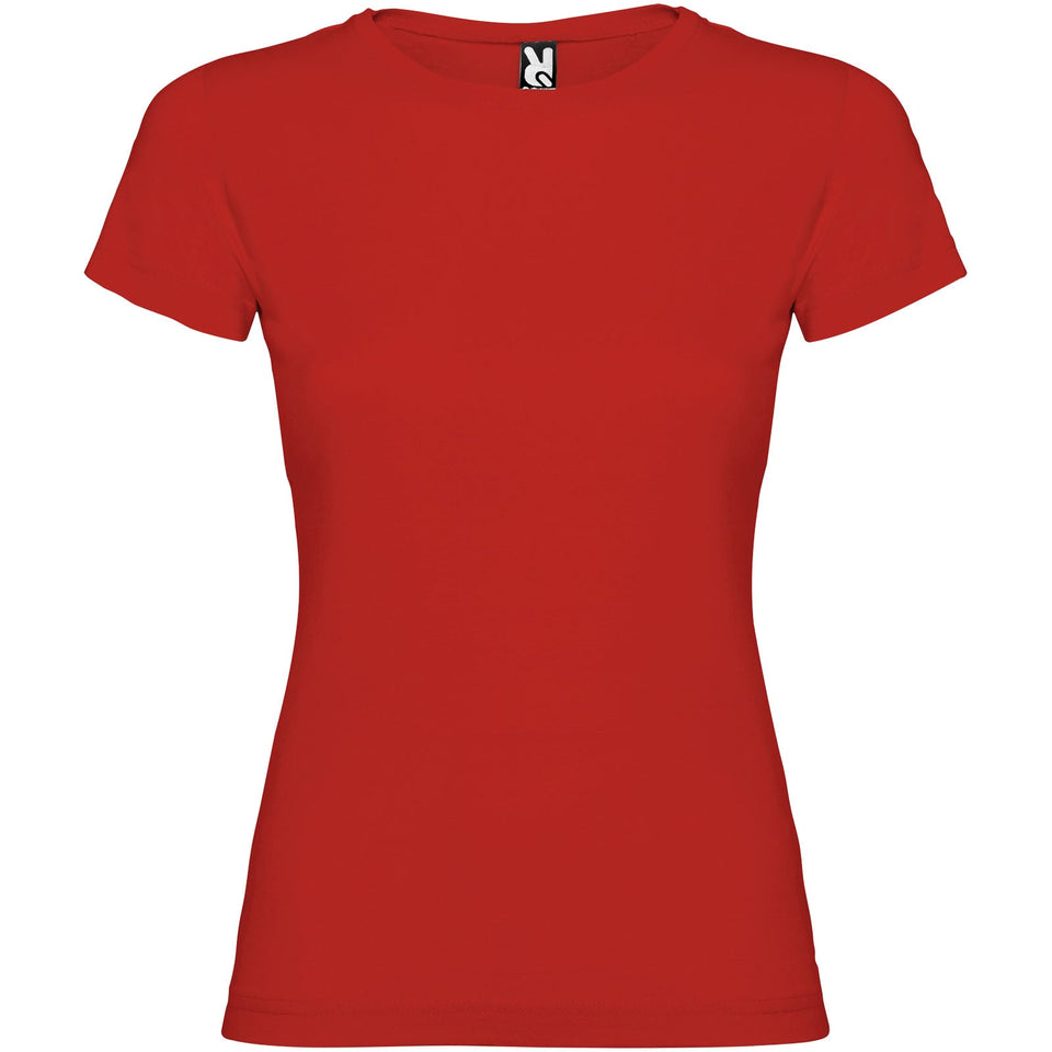 T-shirt a maniche corte da donna Jamaica personalizzato con logo - Pubblienne