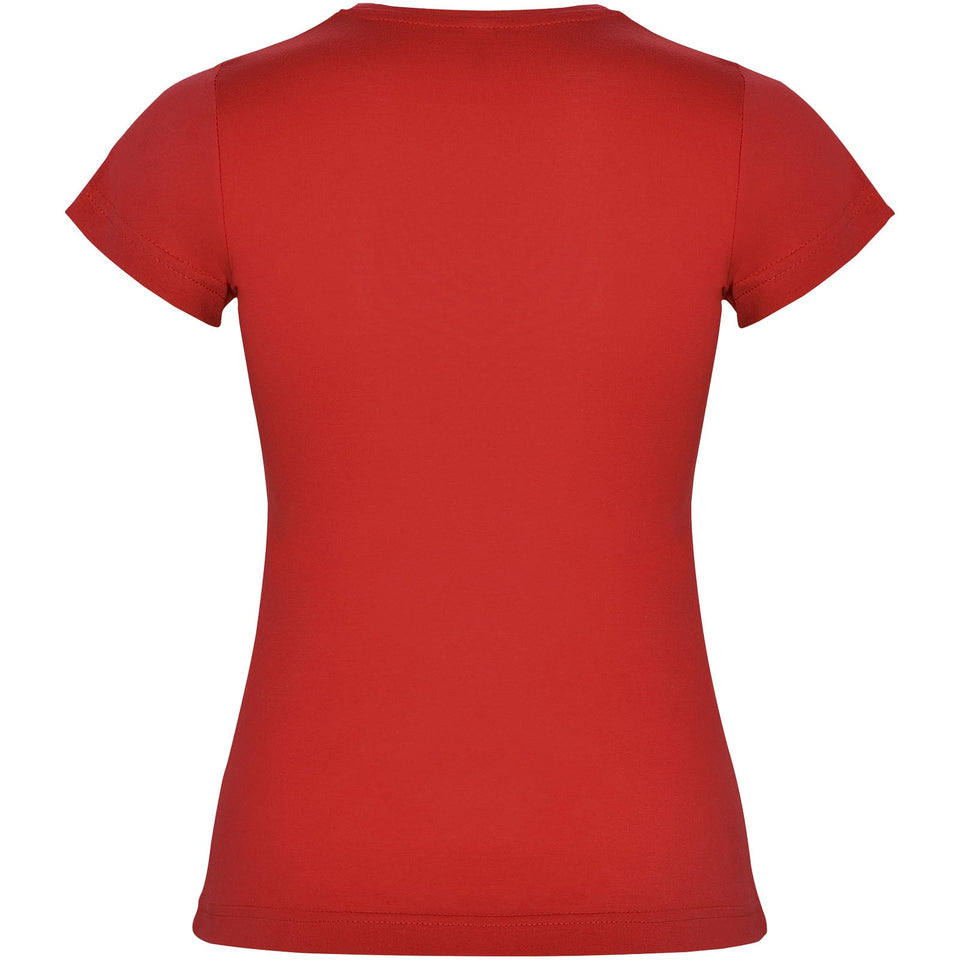T-shirt a maniche corte da donna Jamaica personalizzato con logo - Pubblienne