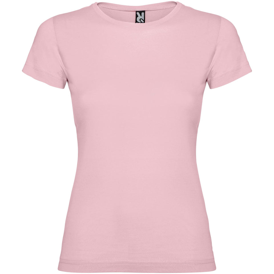 T-shirt a maniche corte da donna Jamaica personalizzato con logo - Pubblienne