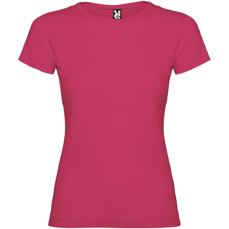 T-shirt a maniche corte da donna Jamaica personalizzato con logo - Pubblienne